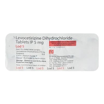 LOD 5 Tablet 10's - Allergies-Ant