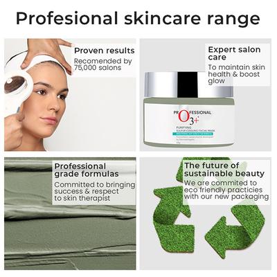 Professional O3+ Dermal Zone Purifying Sulfur Cooling Facial Mask 50 gm - Masks & Peels