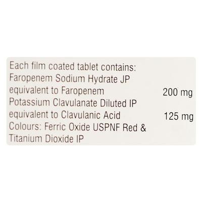 FARORIGHT CV Tablet 6's - Bacterial Infections-OBL