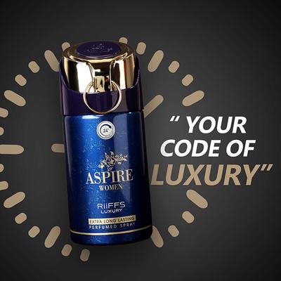 RiiFFS Luxury Aspire Body Spray for Women 250 ml - Women Perfumes (Edt/Edp)