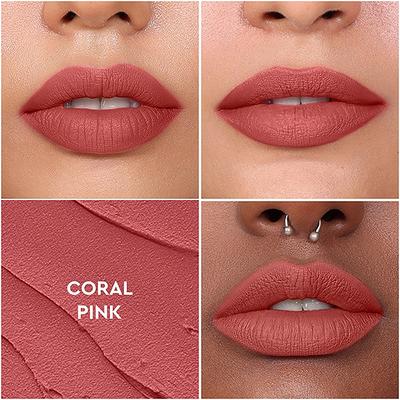 Kiro X Payal Singhal Non-Stop Airy Matte Liquid Lip Coral Pink 5 ml - Liquid Lipsticks