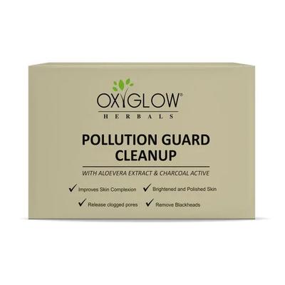 OxyGlow Herbals Pollution Gaurd Cleanup With Aloevera Extract & Charcoal Active 40 gm - Lotions & Creams
