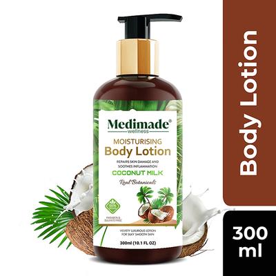 Medimade Coconut Milk Moisturizing Body Lotion 300 ml - Lotions & Creams
