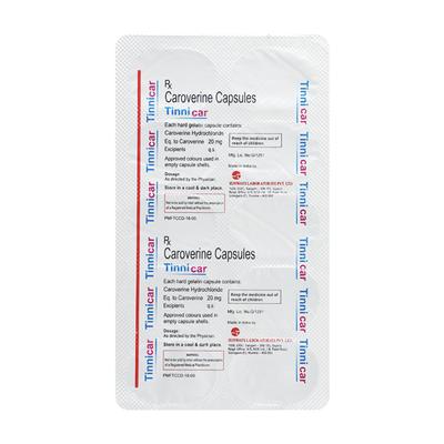 Tinnicar Capsule 10'S - Muscle Cramps/Spasticity-Ant