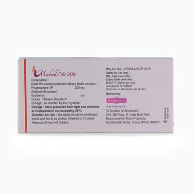 Michelle SR 200mg Tablet 10'S - Hormonal Therapy-Oes