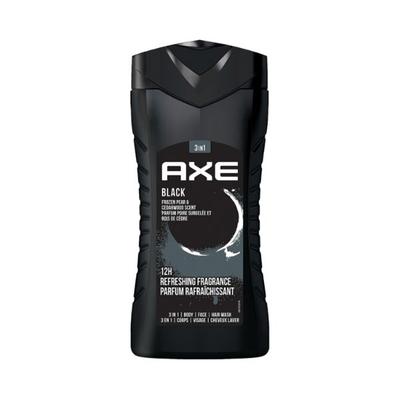 Axe Black 3 In 1 Body Face & Hair Wash 250 ml - Shower Gels & Body Wash