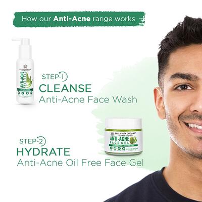 Bella Vita Organic Anti Acne Face gel 50 gm - Face Gels