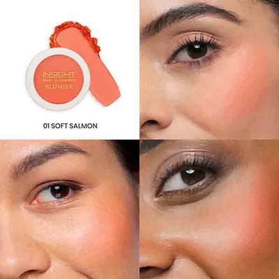 Insight Cosmetics Blusher - Soft Salmon 3.5 gm - Blushes