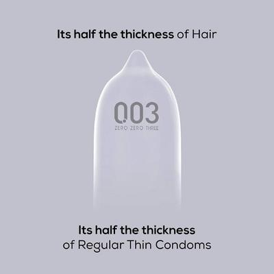 Okamoto 003 Platinum Condoms 10's - Plain/Flavoured Condoms