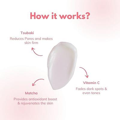 Clayco Tsubaki + Matcha Moisturiser With Vitamin C (Dry Skin) 50 ml - Face Moisturizers