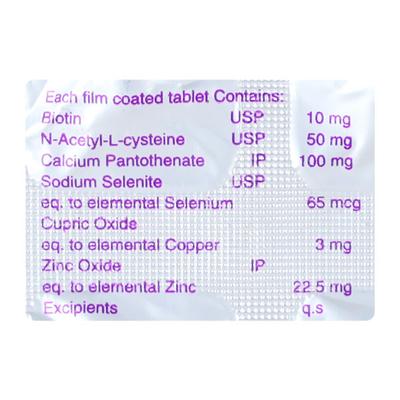 Hairgro Forte Tablet 10'S - Supplements-Sup