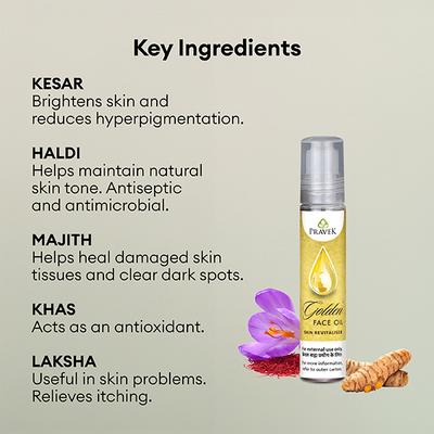 Pravek Golden Face Oil 10 ml - Face Oils