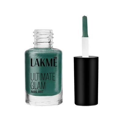 Lakme Color Crush Nailart M10 Fern Green 6 Ml - Nail Polish