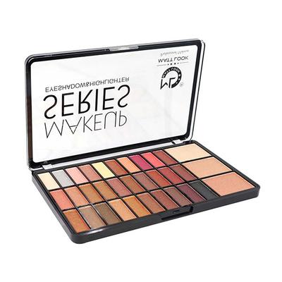 Matt Look Makeup Series Eyeshadow & Highlighter, Multicolor - 2 49 gm - Face Palettes