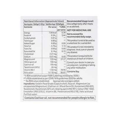 E COD MG Softgel 15's - Supplements-Vam