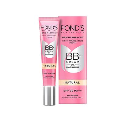Pond's BB + Cream, Instant Spot Coverage + Light Make - Up Glow, Ivory 9gm - Face Moisturizers