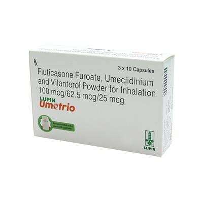 UMETRIO Capsule 3x10's - Asthma/COPD-Ast