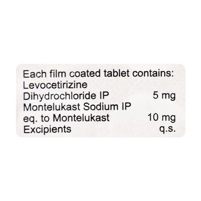 LERIZ M Tablet 10's - Allergies-Ant