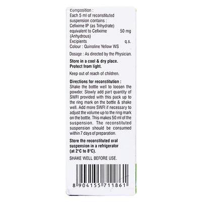 C TAX O Dry Syrup 50ml - Bacterial Infections-Cep