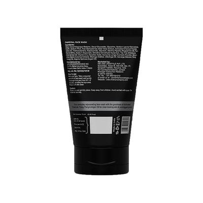 The Man Company Deep Cleansing Charcoal & Ylang - Ylang Face Wash 75ml - Face Washes