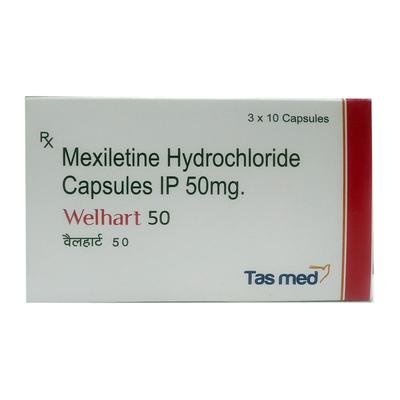WELHART 50 Capsule 10's - Arrhythmiasis