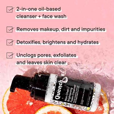 Quench Botanics Mon Cherry Brightening Foam Cleanser 100 ml - Face Wash & Cleansers
