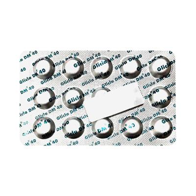 GLICLA DM 40 Tablet 15's - Diabetes-Ant