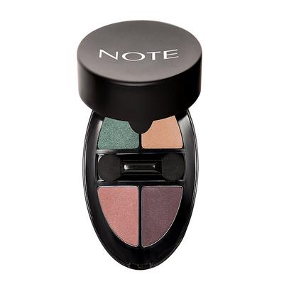 NOTE LUMINOUS SILK QUATTRO EYESHADOW 02 6 gm - Eyeshadow, Bases & Primers