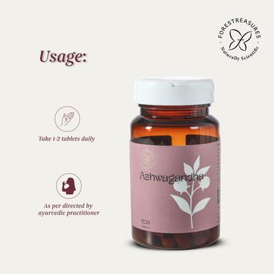 Forestreasures Ashwagandha Tablet 60's - Speciality Medicines
