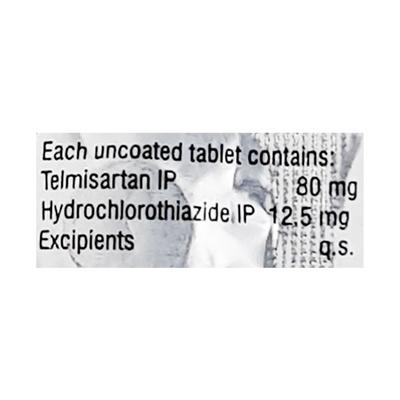 Tigatel H 80mg Tablet 10'S - Hypertension-Ang