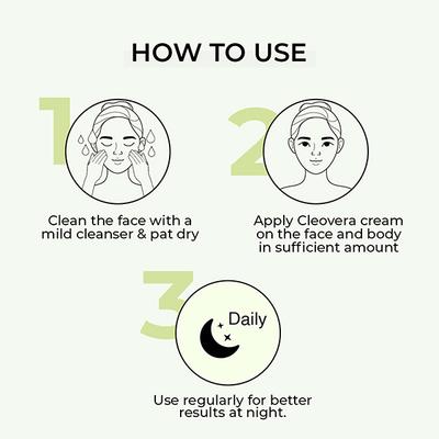 Fixderma Cleovera Cream Helps In Reducing Inflammation & Redness 60 gm - Face Creams