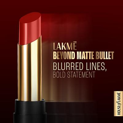 Lakme Absolute Beyond Matte Lip 102 Redruby 3.4 gm - Lipsticks
