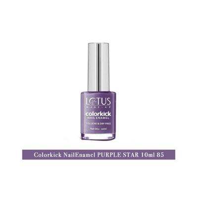 Lotus Makeup Colorkick Nail Enamel Purple Star 85 10 ml - Nail Polish
