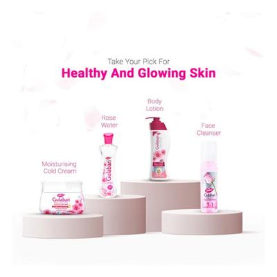 Daburgulabari Moisturizing Body Lotion Rose Glow 400ML - Lotions & Creams