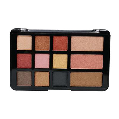 Half N Half Beauty Glow, Ultra Pro Makeup Eyeshadow Multicolour Palette 01 True Story 18 gm - Face Palettes