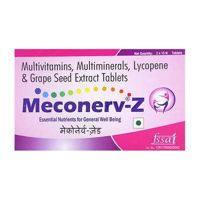 MECONERV Z Tablet 15's - Supplements-Vam