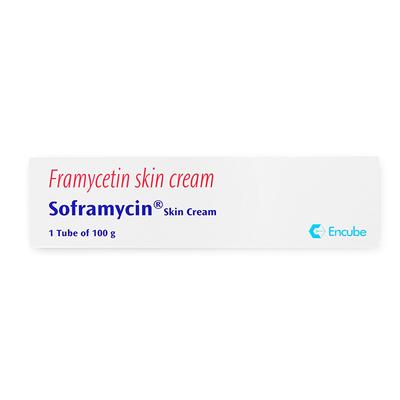 Soframycin Skin Cream 100gm - Skin Infections-Toa