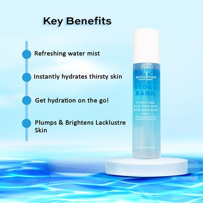 Revolution Skincare Hydro Bank Hydrating Moisture Mist 100 ml - Skin-Treatment