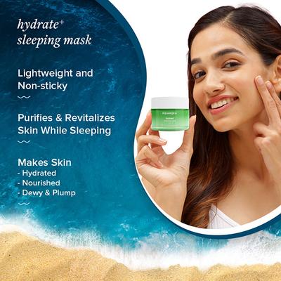 Aqualogica Hydrate Plus Sleeping Mask 50 gm - Night Cream