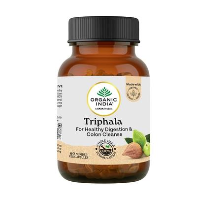Organic India Triphala Veg Capsules 60's - Digestive Health