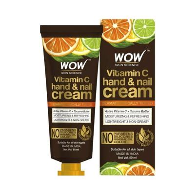 WOW Skin Science Vitamin C Hand & Nail Cream 50 ml - Hand Creams