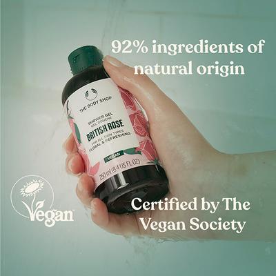 The Body Shop Shower British Rose 250ml - Shower Gels & Body Wash