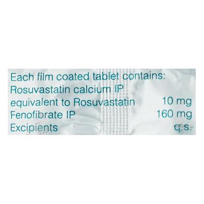 Rozavel F Tablet 10'S - High Cholesterol-Dys
