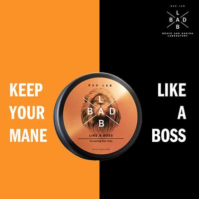 Bad Lab Like a Boss Hair Clay 50 ml - Clays & Mousses