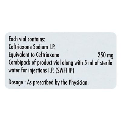 Finecef 250mg Injection 1's - Bacterial Infections-Cep