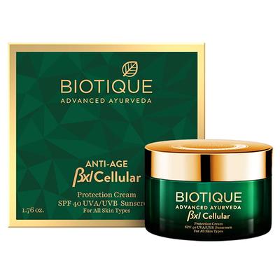 Uva/Uvb Lotion Bxl Carrot Uva40 Cream)Carrot Protection Cream Spf 40 50 Gm - Face Sunscreen