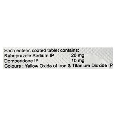 RABONIA D Tablet 10's - Ulcer/Reflux/Flatulence-Aaa