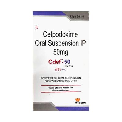 CDEF Dry Syrup 30ml - Bacterial Infections-Cep