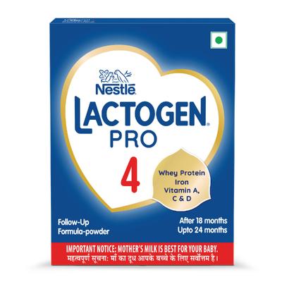 Nestle Lactogen Pro 4 (18 Months+) Powder 400 gm (Refill Pack) - Baby And Infant Supplements