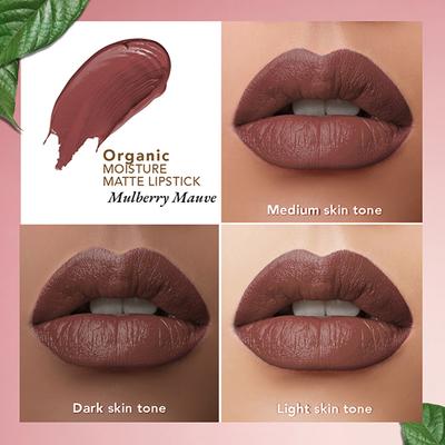 Organic Harvest Moisture Matte Lipstick - Mulberry Mauve 4 gm - Lipsticks